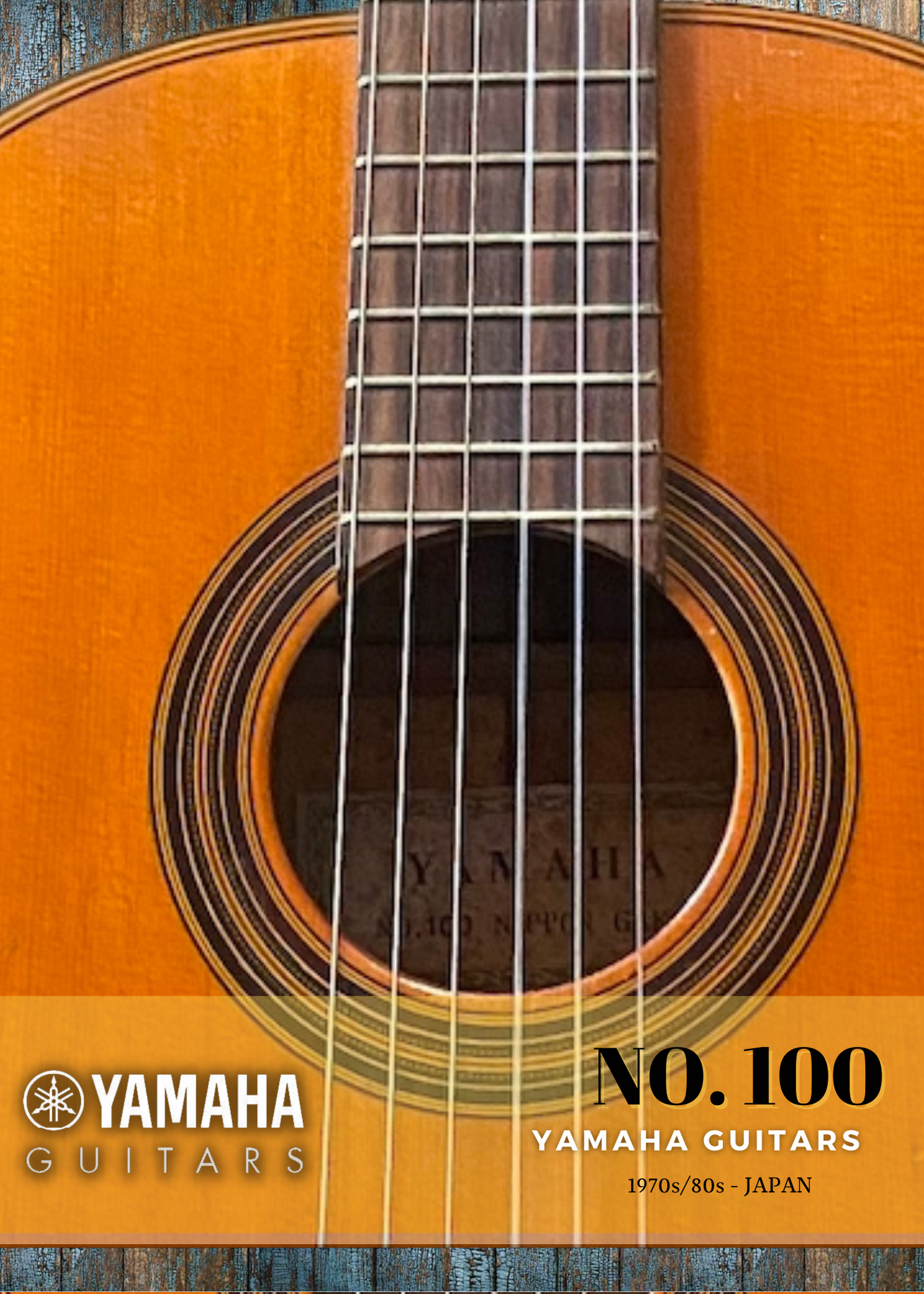 Yamaha No. 100 – Acoustic Guitar – 60s Vintage – Japan – Guitar ...